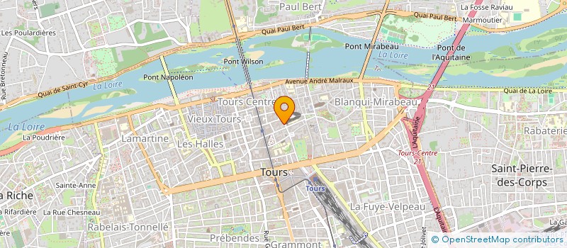 localisation de l'entreprise SCI LE NOTRE  TOURS