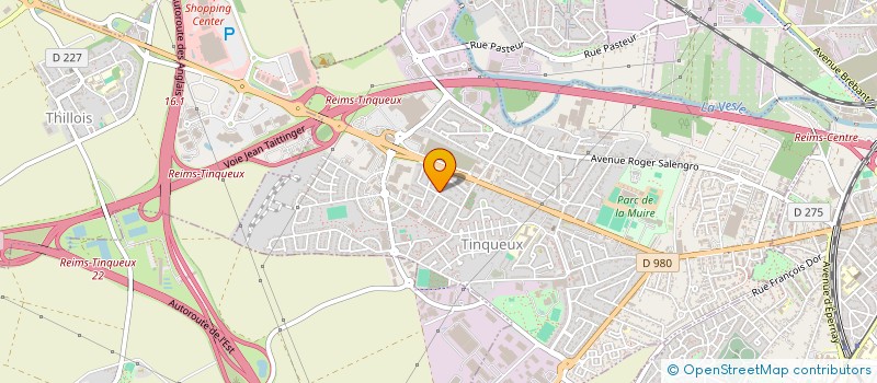 localisation de l'entreprise SCI LE NOTRE  TINQUEUX