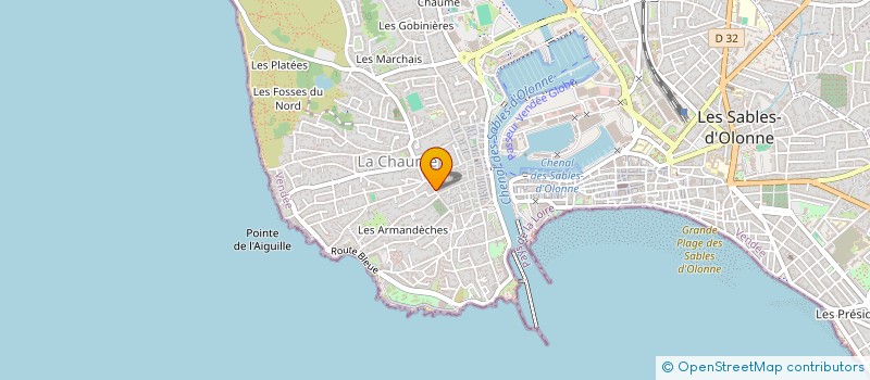 localisation de l'entreprise SCI LE NOUCH à LES SABLES D'OLONNE