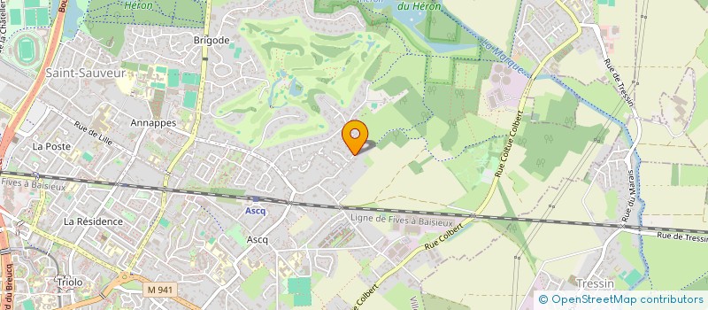 localisation de l'entreprise SCI LE NOUVEAU MONDE à VILLENEUVE-D'ASCQ