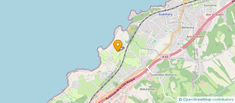 localisation de l'entreprise SCI LE NOUVEAU MOTEL à SAINT-JEAN-DE-LUZ