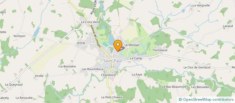 localisation de l'entreprise SCI LE NOUVEAU ROBINSON  SAINT-PAUL