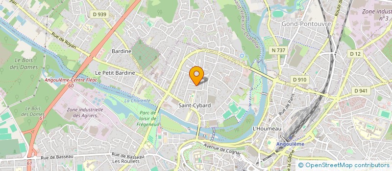 localisation de l'entreprise SCI LE NOUVEL EPI D OR à ANGOULEME