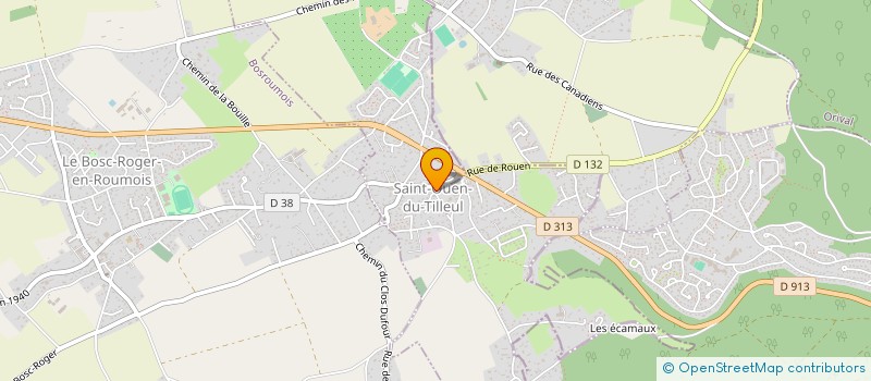 localisation de l'entreprise SCI LE NOYAU  SAINT-OUEN-DU-TILLEUL