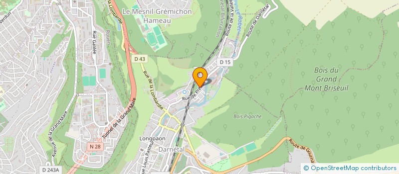 localisation de l'entreprise SCI LE NOYER  DARNETAL