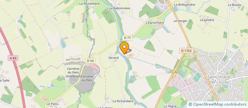 localisation de l'entreprise SCI LE NOYER à MONTAIGU-VENDEE