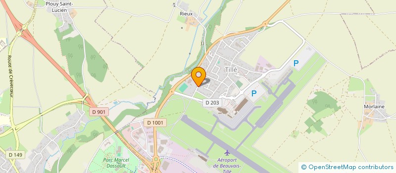 localisation de l'entreprise SCI LE NOYER  TILLE