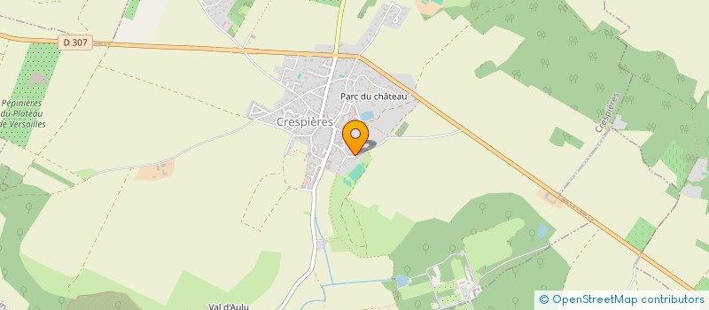 localisation de l'entreprise SCI LE NOYER DE LA GRANGE  CRESPIERES