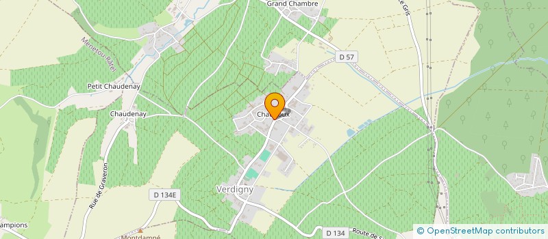 localisation de l'entreprise SCI LE P'TIT BI  VERDIGNY