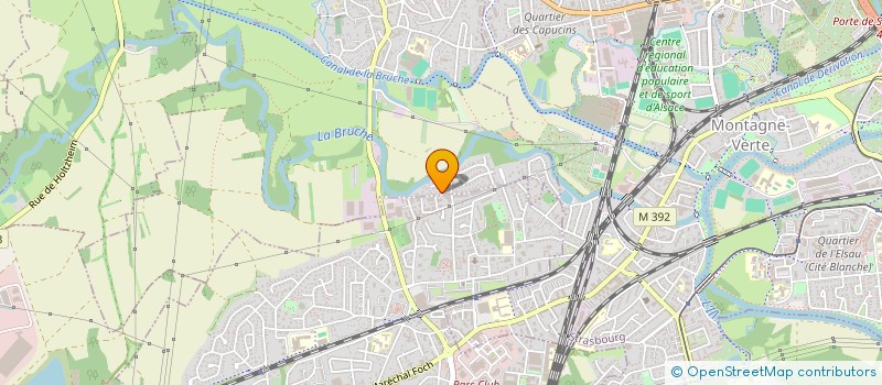 localisation de l'entreprise SCI LE P'TIT LUTIN  ECKBOLSHEIM