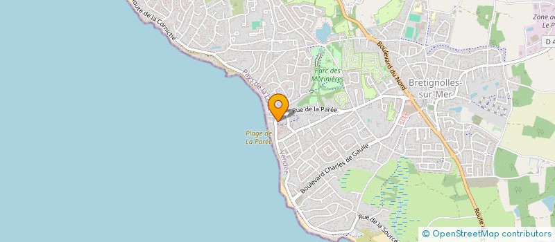 localisation de l'entreprise SCI LE P'TIT MOUSSE à BRETIGNOLLES-SUR-MER