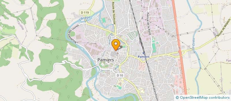 localisation de l'entreprise SCI LE PACHA à PAMIERS