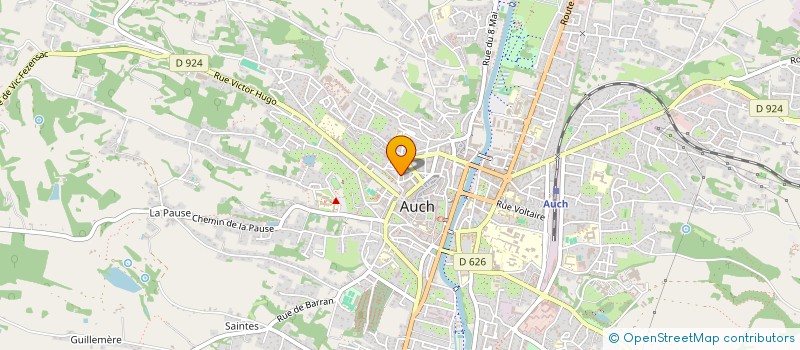 localisation de l'entreprise SCI LE PACHA à AUCH