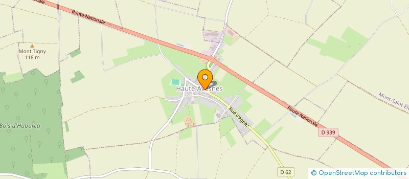 localisation de l'entreprise SCI LE PALAIS  HAUTE-AVESNES