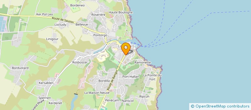 localisation de l'entreprise SCI LE PALAIS  LE PALAIS