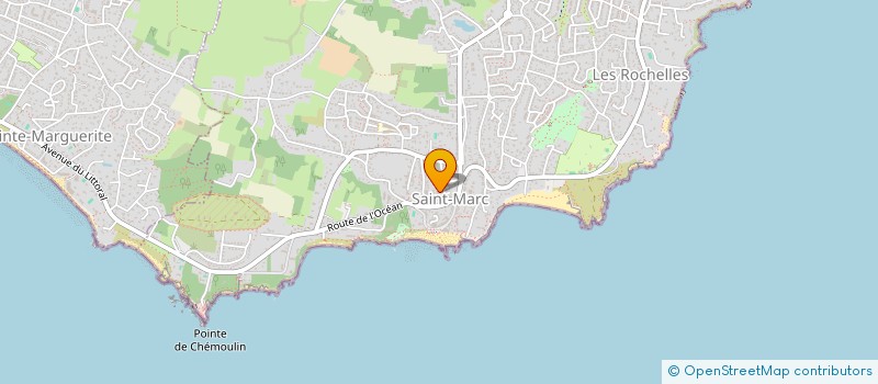 localisation de l'entreprise SCI LE PALATIN  SAINT-NAZAIRE