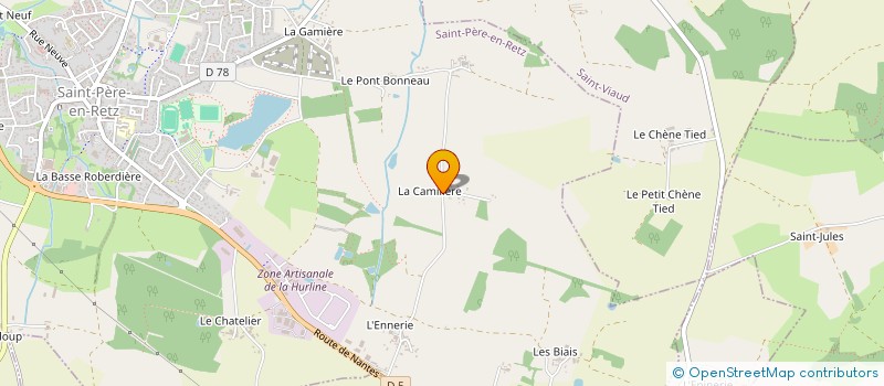 localisation de l'entreprise SCI LE PALLEC  SAINT-PERE-EN-RETZ