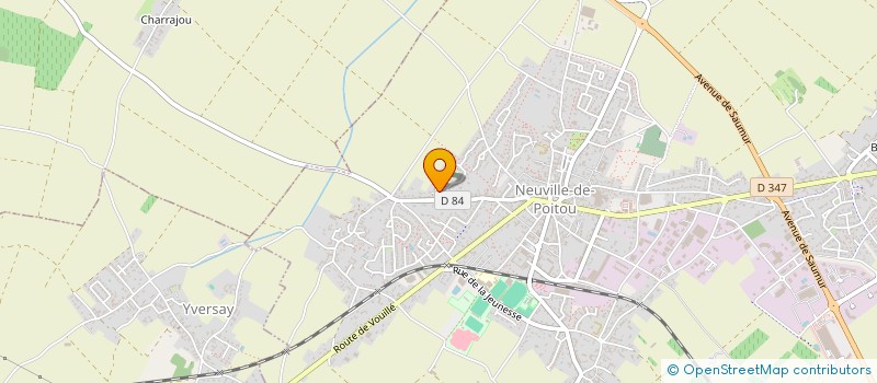 localisation de l'entreprise SCI LE PALMIER  NEUVILLE-DE-POITOU