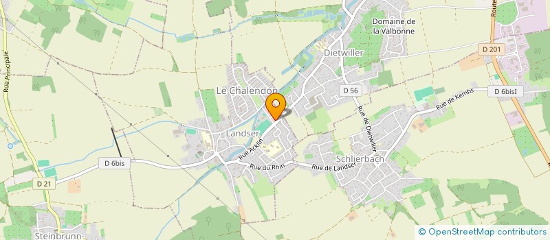 localisation de l'entreprise SCI LE PALMIER  LANDSER