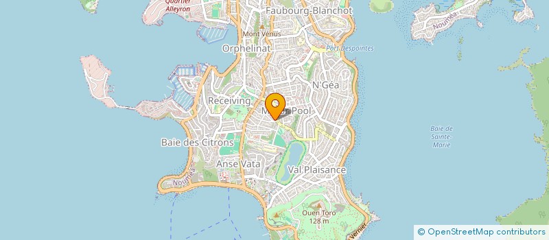 localisation de l'entreprise SCI LE PALMIER à NOUMEA