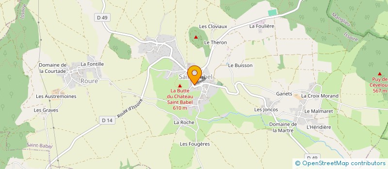 localisation de l'entreprise SCI LE  PALMIERS  SOLIGNAT