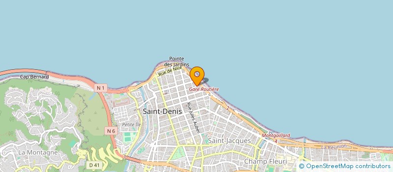 localisation de l'entreprise SCI LE PANDA à SAINT-DENIS