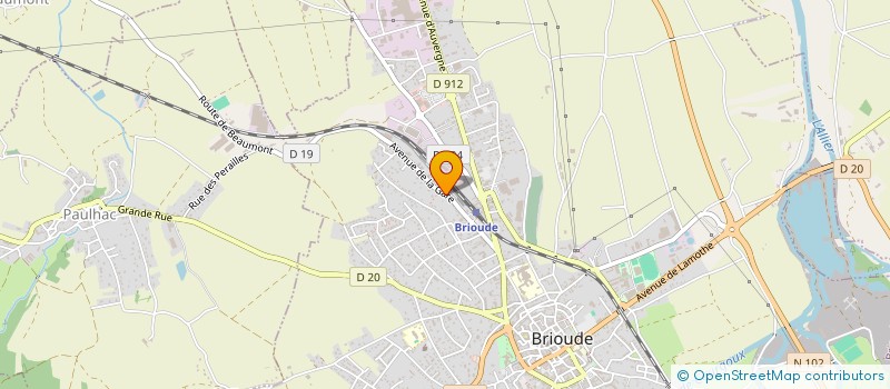 localisation de l'entreprise SCI LE PANORAMA à SAINT-BEAUZIRE