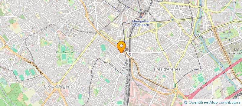 localisation de l'entreprise SCI LE PANORAMA à MONTPELLIER