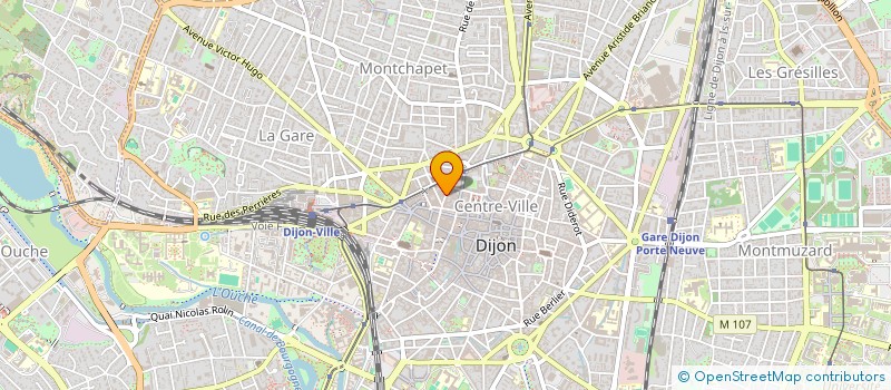 localisation de l'entreprise SCI LE PANORAMIC à DIJON