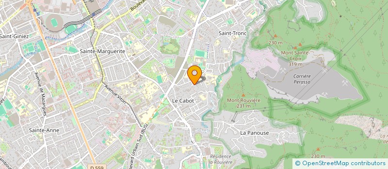 localisation de l'entreprise SCI LE PANORAMIC à MARSEILLE