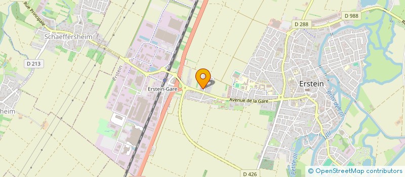 localisation de l'entreprise SCI LE PANORAMIQUE  ERSTEIN