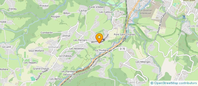 localisation de l'entreprise SCI LE PANORAMIQUE  VIMINES