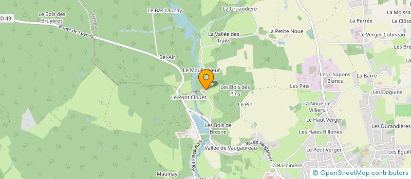 localisation de l'entreprise SCI LE PANORAMIQUE  LUYNES