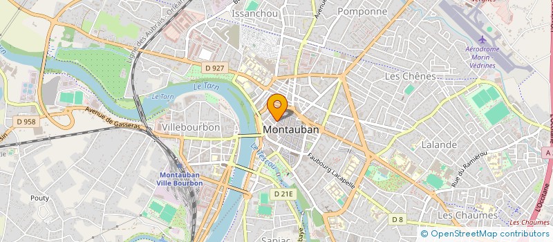 localisation de l'entreprise SCI LE PANTOKRATOR  MONTAUBAN