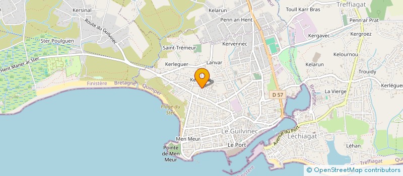 localisation de l'entreprise SCI LE PAPE MICHEL 22  TREFFIAGAT