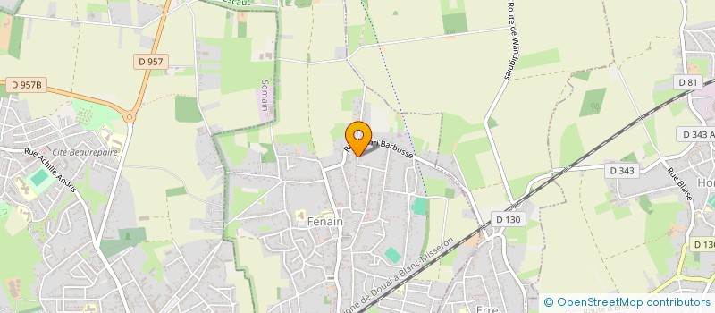 localisation de l'entreprise SCI LE PARADAI DE FENAIN  FENAIN