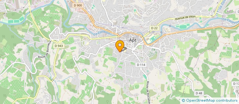 localisation de l'entreprise SCI LE PARADIS  APT