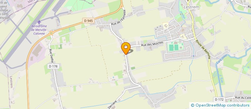 localisation de l'entreprise SCI LE PARADIS  LESTREM