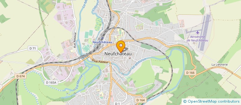 localisation de l'entreprise SCI LE PARADIS à NEUFCHATEAU