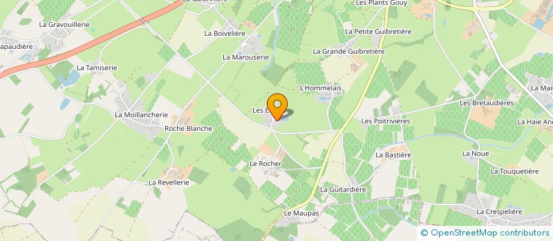 localisation de l'entreprise SCI LE PARADIS  SAINT-PHILBERT-DE-GRAND-LIEU