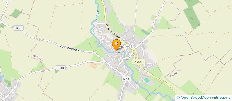 localisation de l'entreprise SCI LE PARADIS  HASPRES