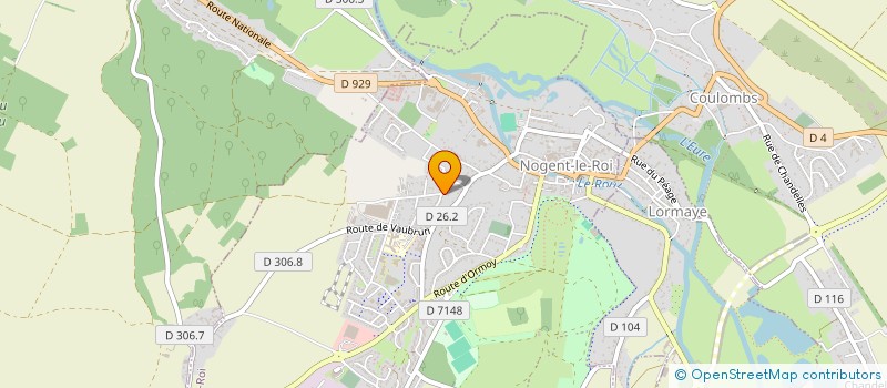 localisation de l'entreprise SCI LE PARC 28 à NOGENT-LE-ROI