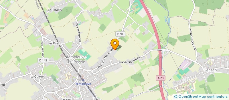 localisation de l'entreprise SCI LE PARC  TEMPLEUVE-EN-PEVELE