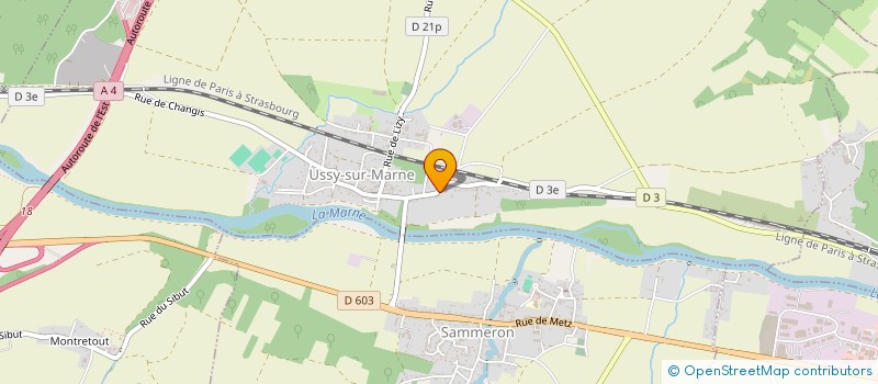 localisation de l'entreprise SCI LE PARC  USSY-SUR-MARNE