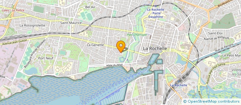 localisation de l'entreprise SCI LE PARC  LA ROCHELLE