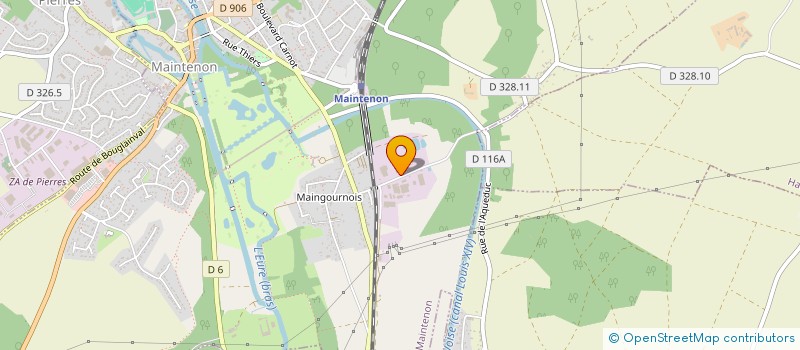 localisation de l'entreprise SCI LE PARC à MAINTENON