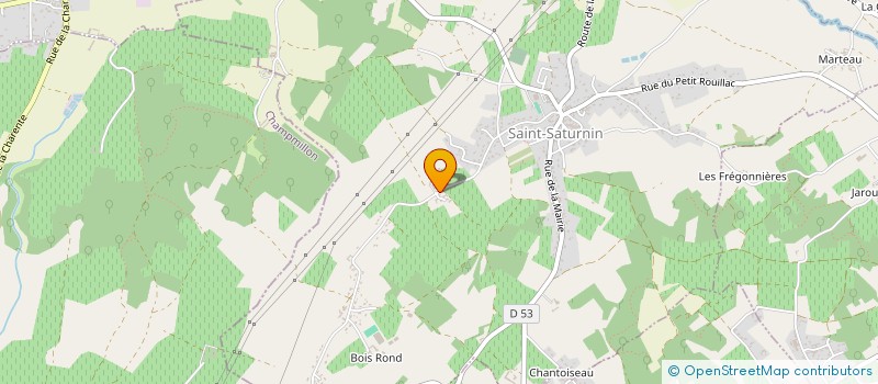 localisation de l'entreprise SCI LE PARC à SAINT-SATURNIN
