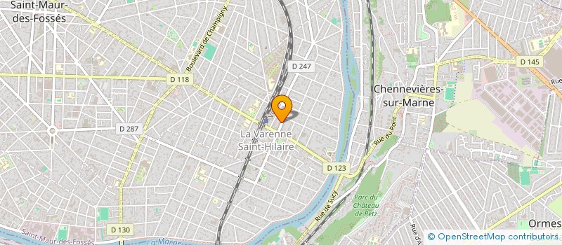 localisation de l'entreprise SCI LE PARC à SAINT-MAUR-DES-FOSSES