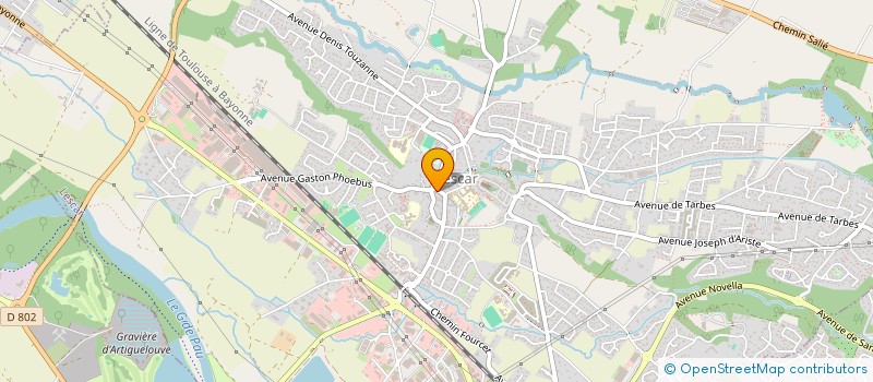 localisation de l'entreprise SCI LE PARC  LESCAR