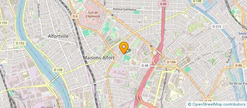 localisation de l'entreprise SCI LE PARC à MAISONS-ALFORT